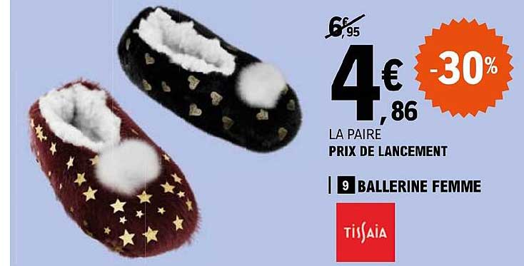 Ballerine Femme Tissaia