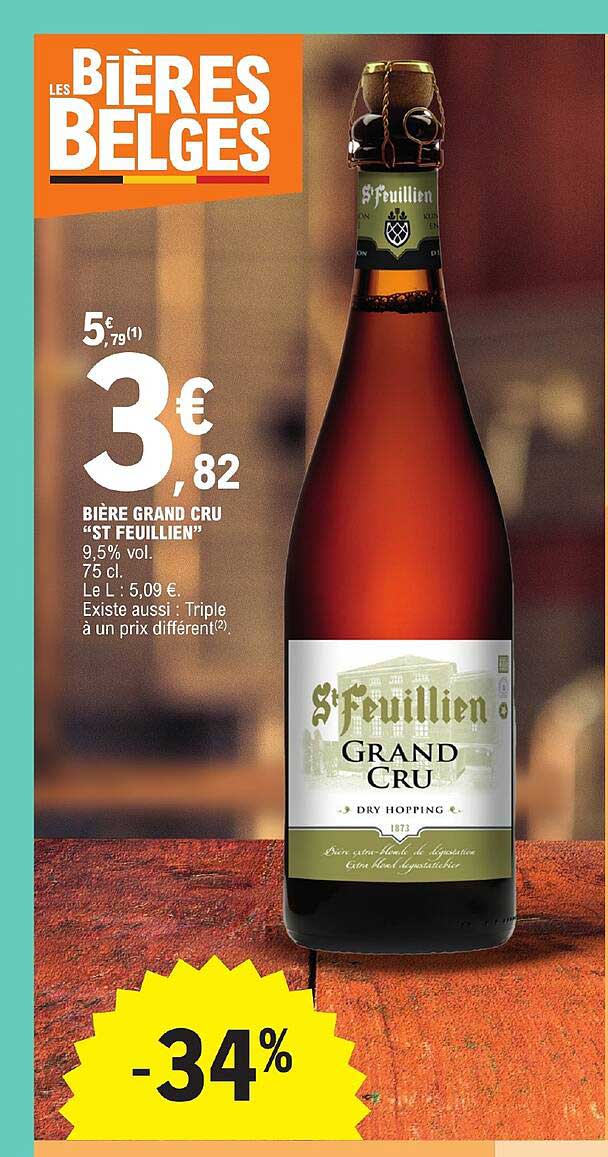 Bière Grand Cru "st Feuillien"
