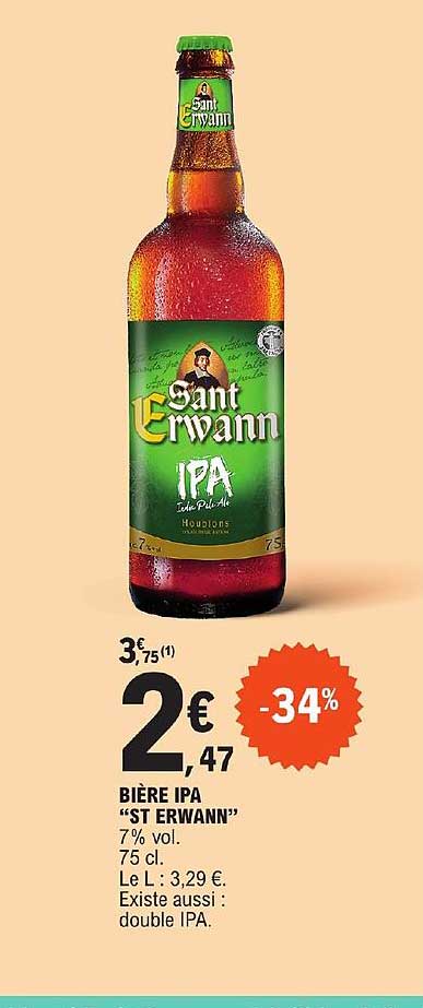 bière ipa "st erwann"
