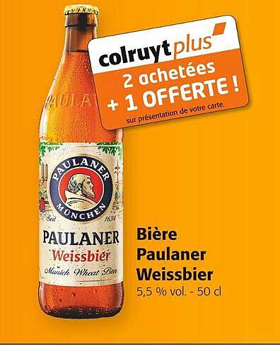 Bière Paulaner Weissbier