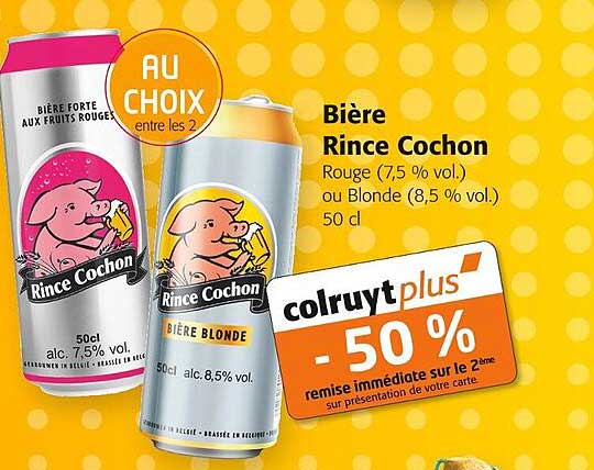 bière rince cochon