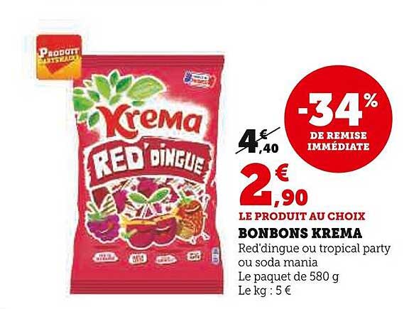 Bonbons Krema