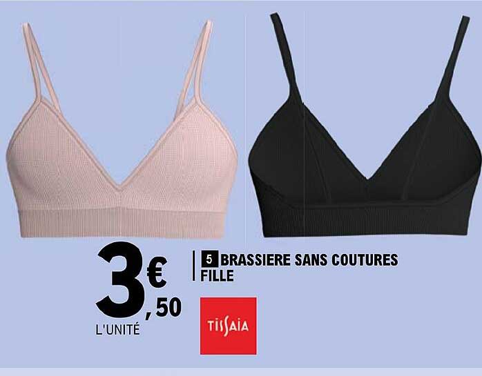 brassiere sans coutures fille tissaia