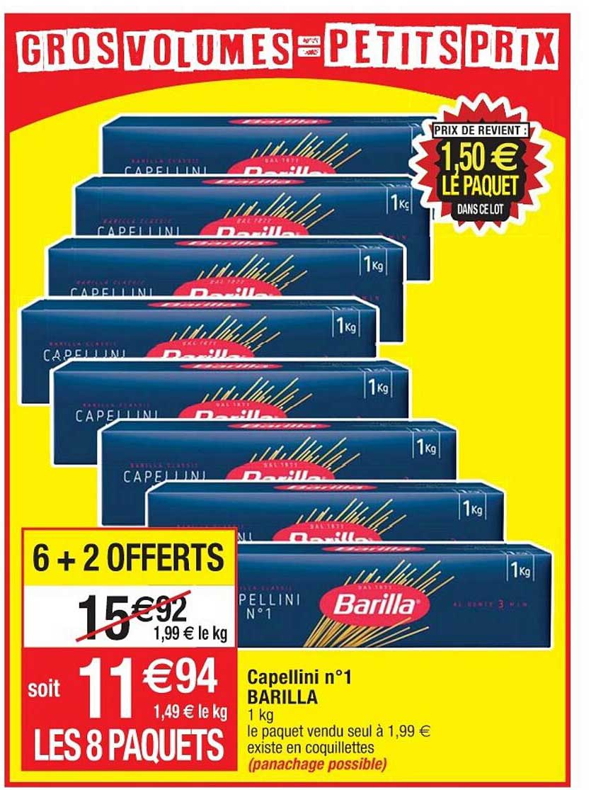 Capellini N°1 Barilla