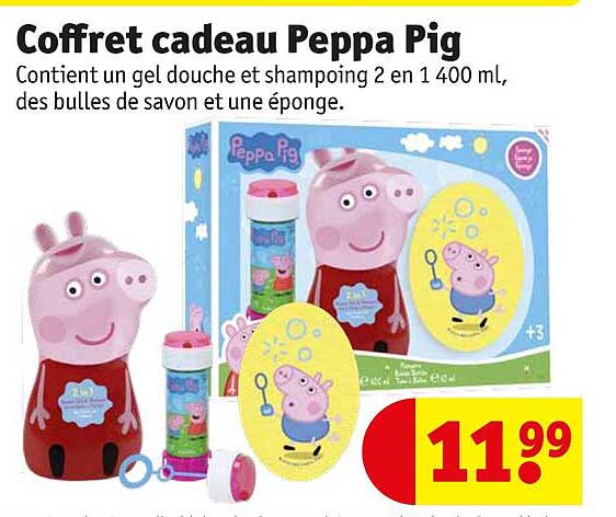 coffret cadeau peppa pig