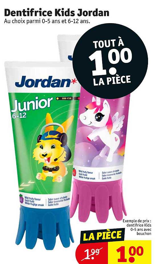 Dentifrice Kids Jordan