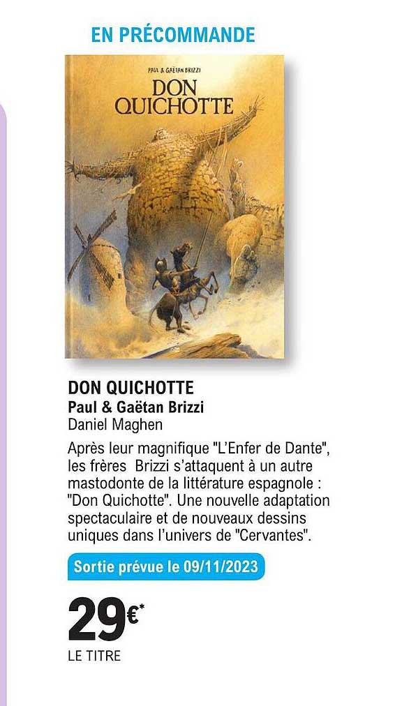 don quichotte paul & gaëtan brizzi daniel maghen
