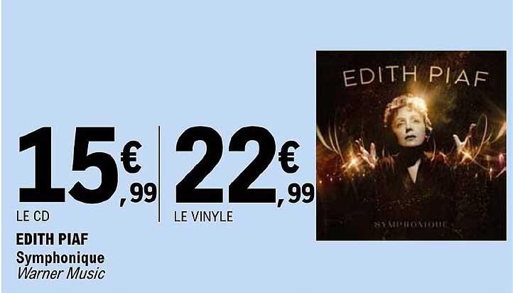 edith piaf symphonique