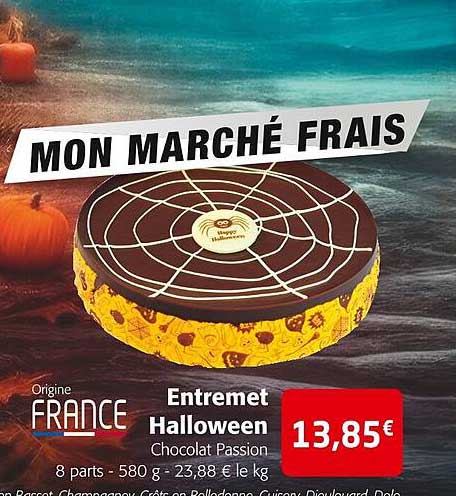 entremet halloween