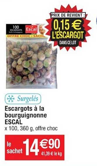 escargots à la bourguignonne escal