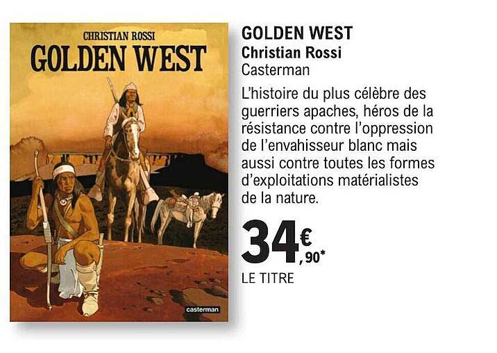 golden west christian rossi casterman