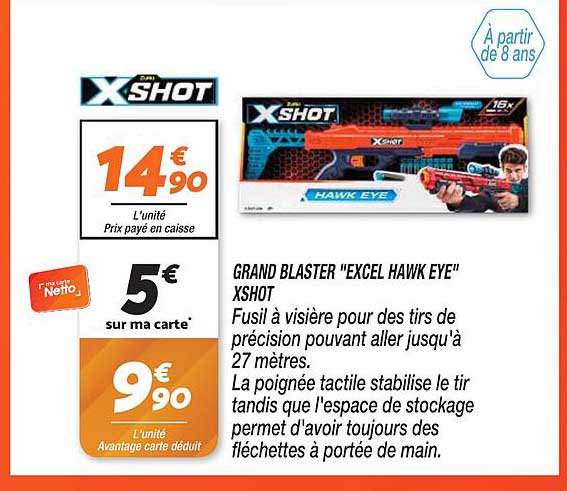 grand blaster "excel hawk eye" xshot