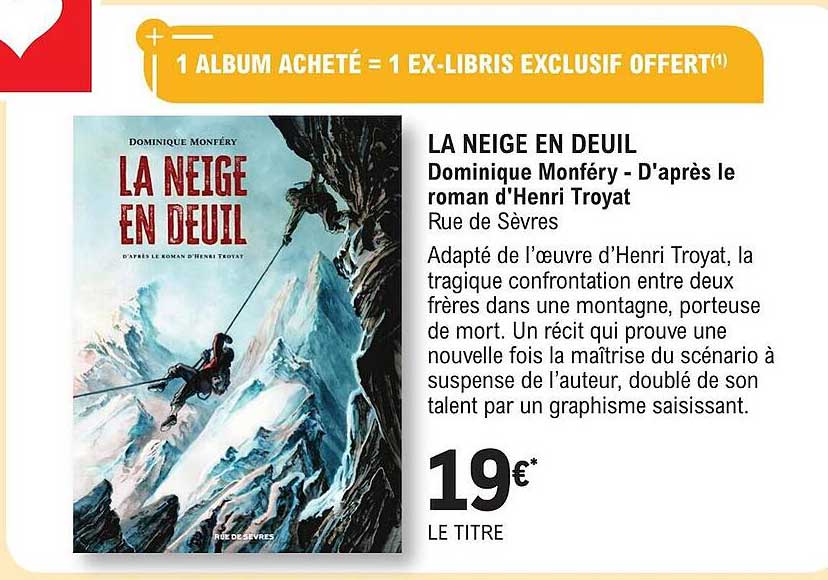 la neige en deuil dominique monféry - d'après le roman d'henri troyat rue de sèvres