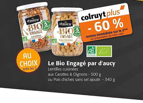 le bio engagé par d'aucy