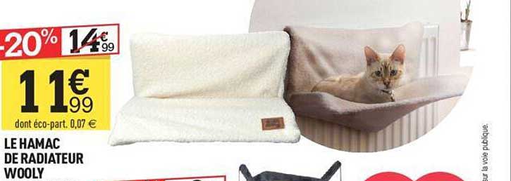le hamac de radiateur wooly