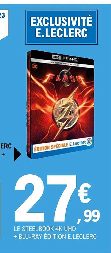 le steelbook 4k uhd + blu-ray édition e. leclerc