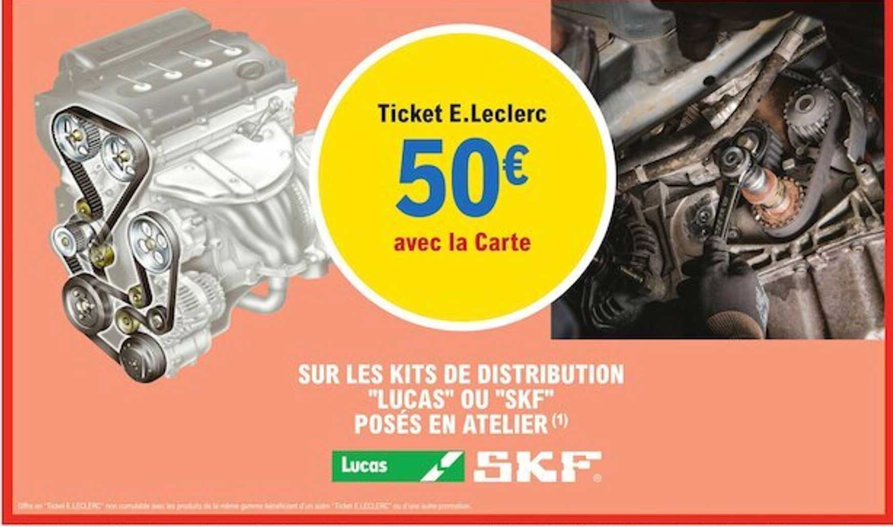 les kits de distribution "lucas" ou "skf" posés en atelier