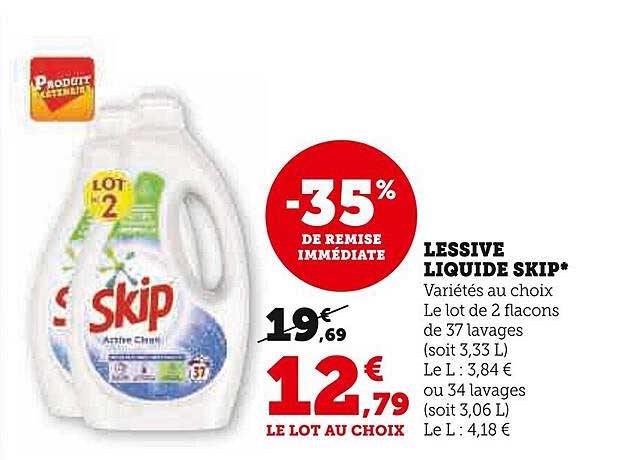 Lessive Liquide Skip