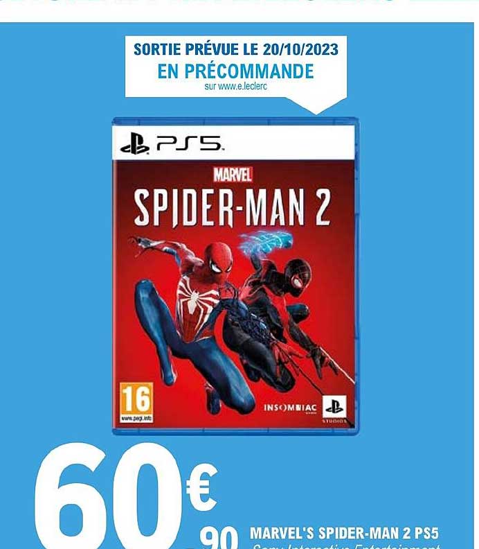 marvel's spider-man 2 ps5