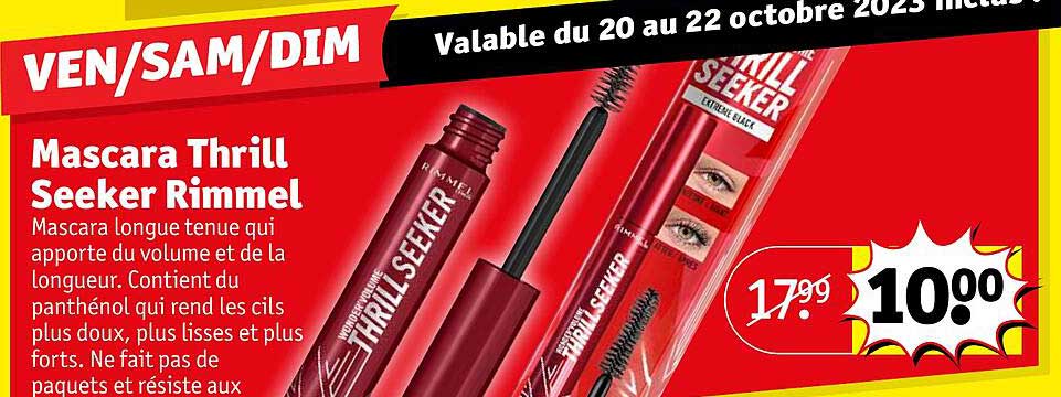 mascara thrill seeker rimmel