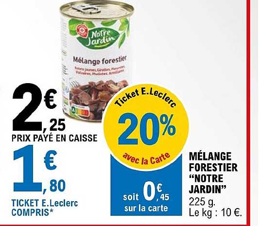 mélange forestier "notre jardin"