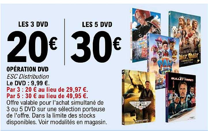 Opération Dvd