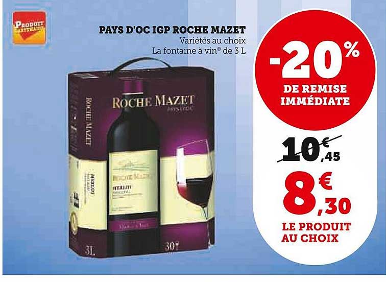 pays d'oc igp roche mazet