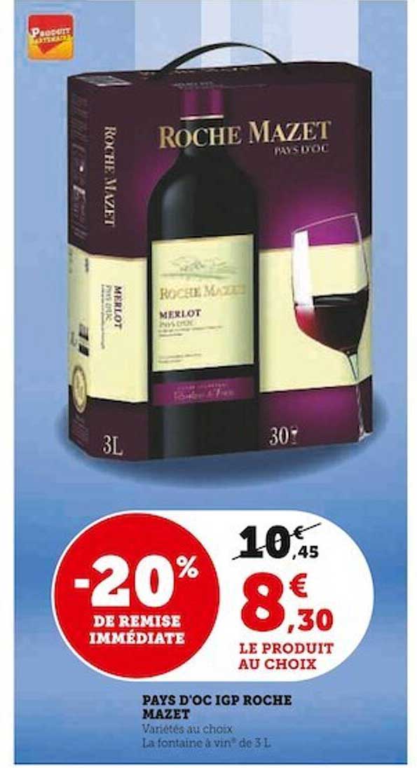 pays d'oc igp roche mazet