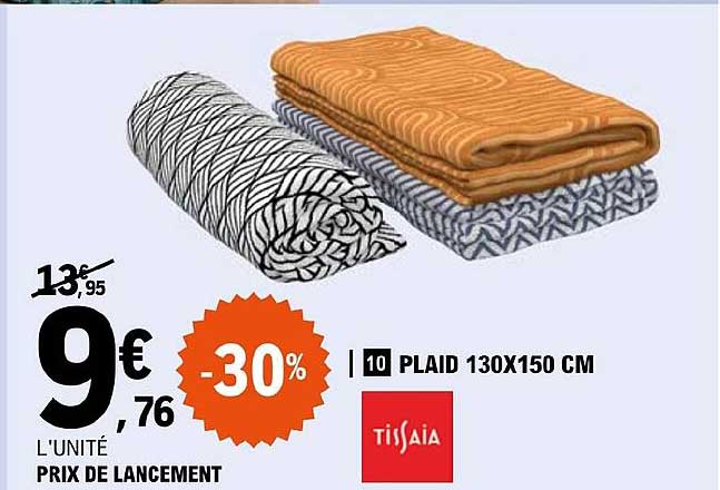 Plaid 130 X 150 Cm Tissaia