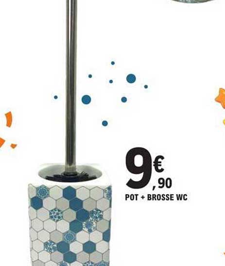 Pot + Brosse Wc
