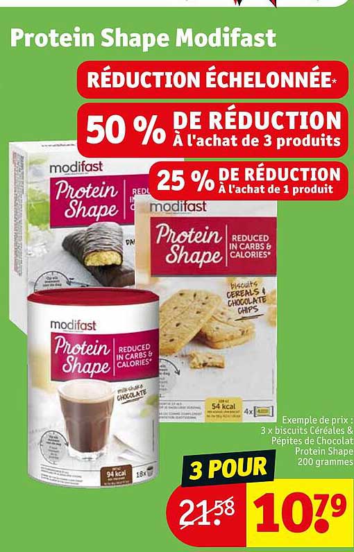 protein shape modifast