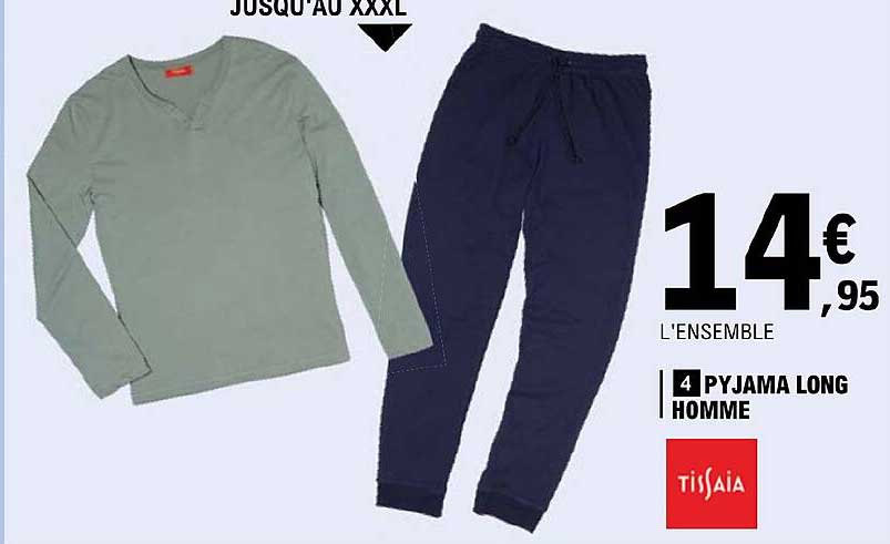 Pyjama Long Homme Tissaia