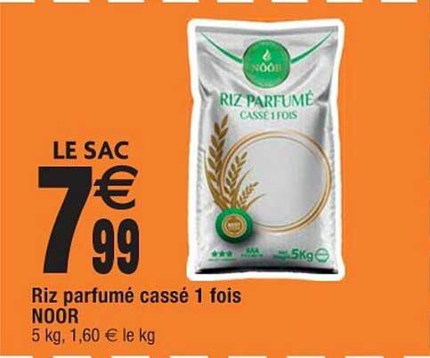 riz parfumé cassé 1 fois noor