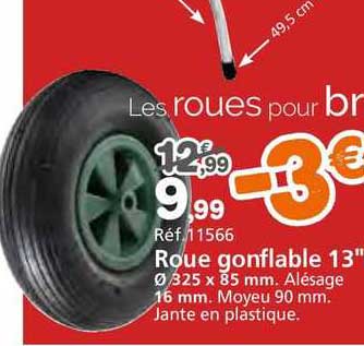 Roue Gonflable 13"
