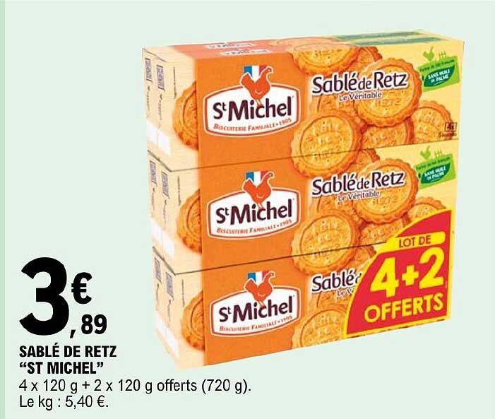 sablé de retz "st michel"