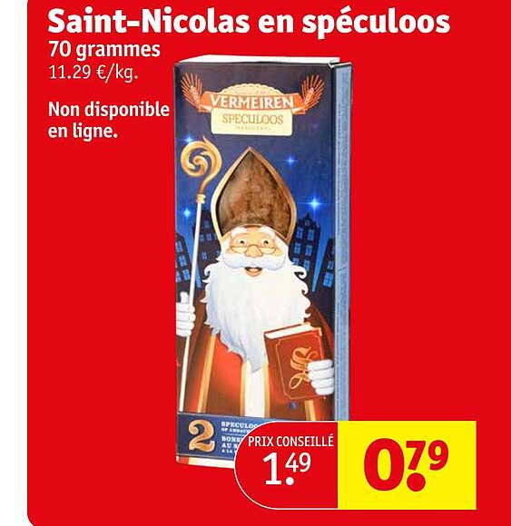 saint-nicolas en spéculoos