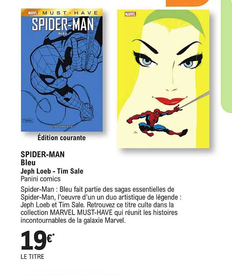 spider-man blue jeph loeb - tim sale
