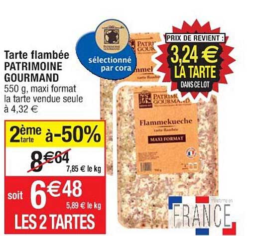 tarte flambée patrimoine gourmand
