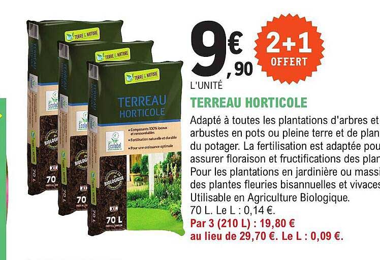 Terreau Horticole