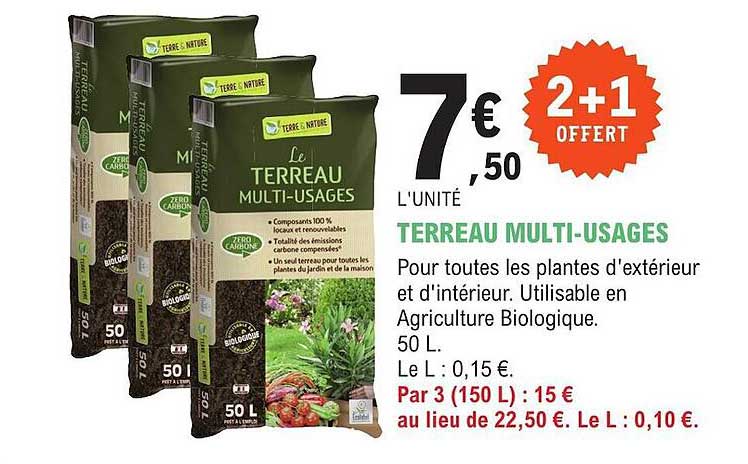 terreau multi-usages