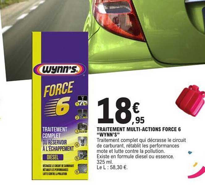 traitement multi-actions force 6 "wynn's"