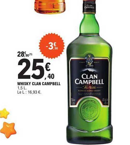 whisky clan campbell