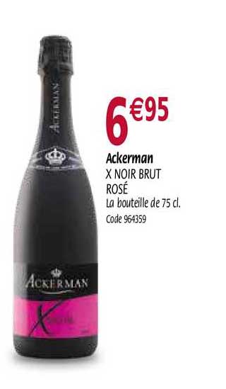 ackerman x noir burt rosé