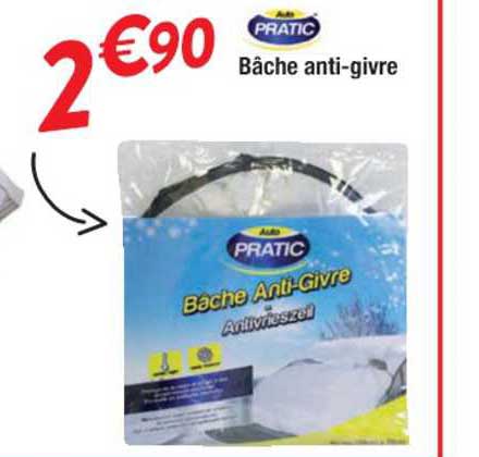 bâche anti givre pratic