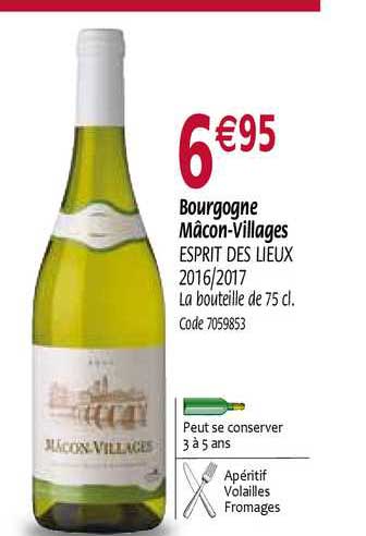 bourgogne mâcon villages esprit des lieux 2016 2017