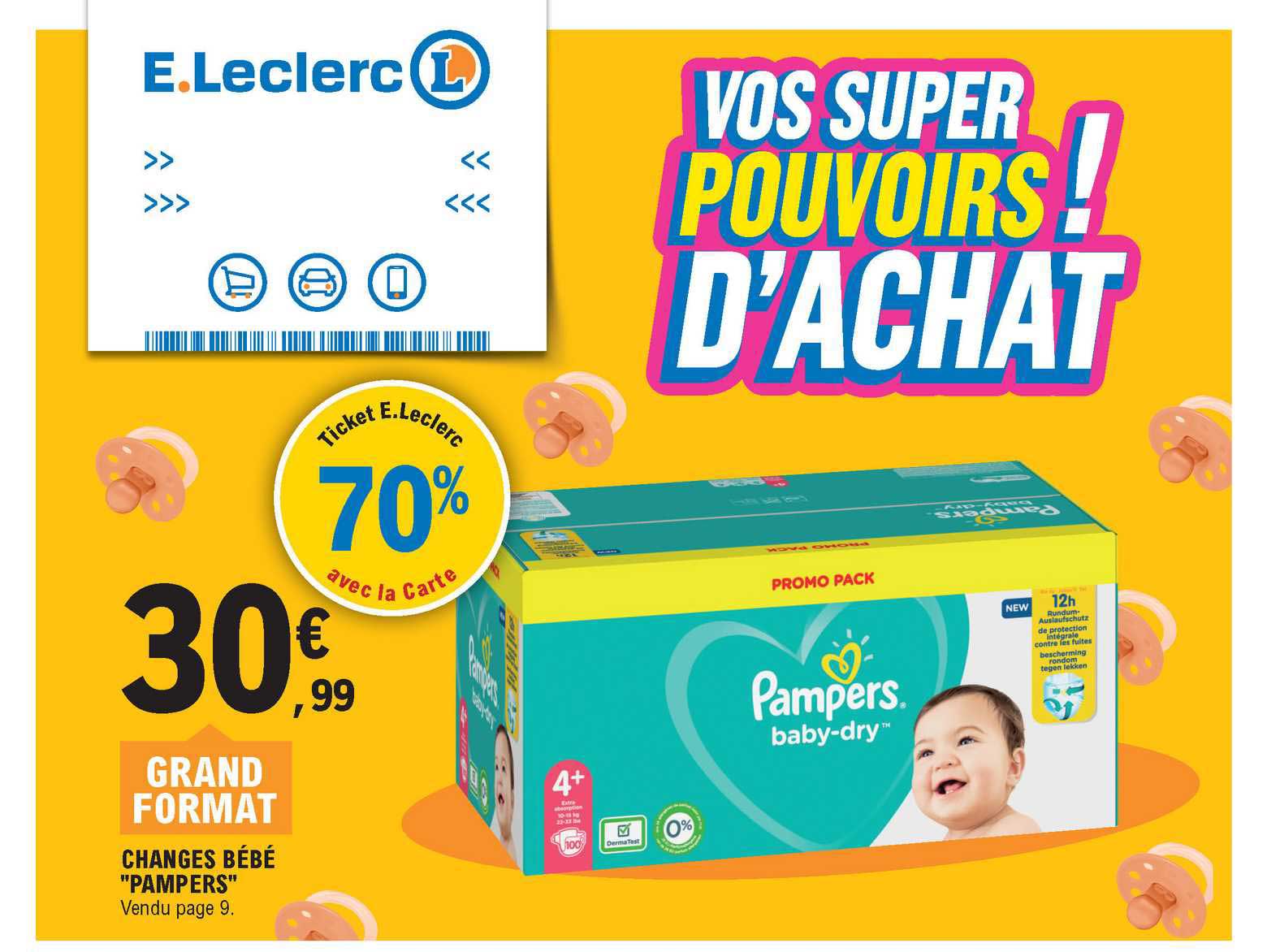 Changes Bébé Pampers