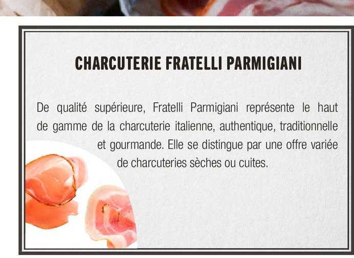 charcuterie fratelli parmigiani