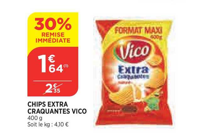 Chips Extra Craquantes Vico 30% De Remise Immédiate