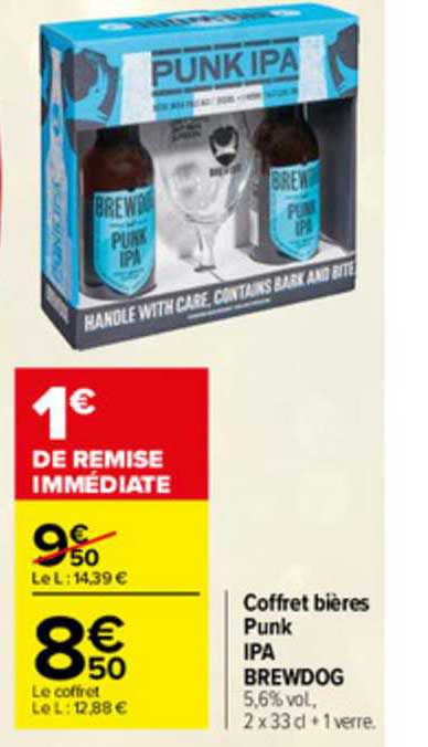 coffret bières punk ipa brewdog
