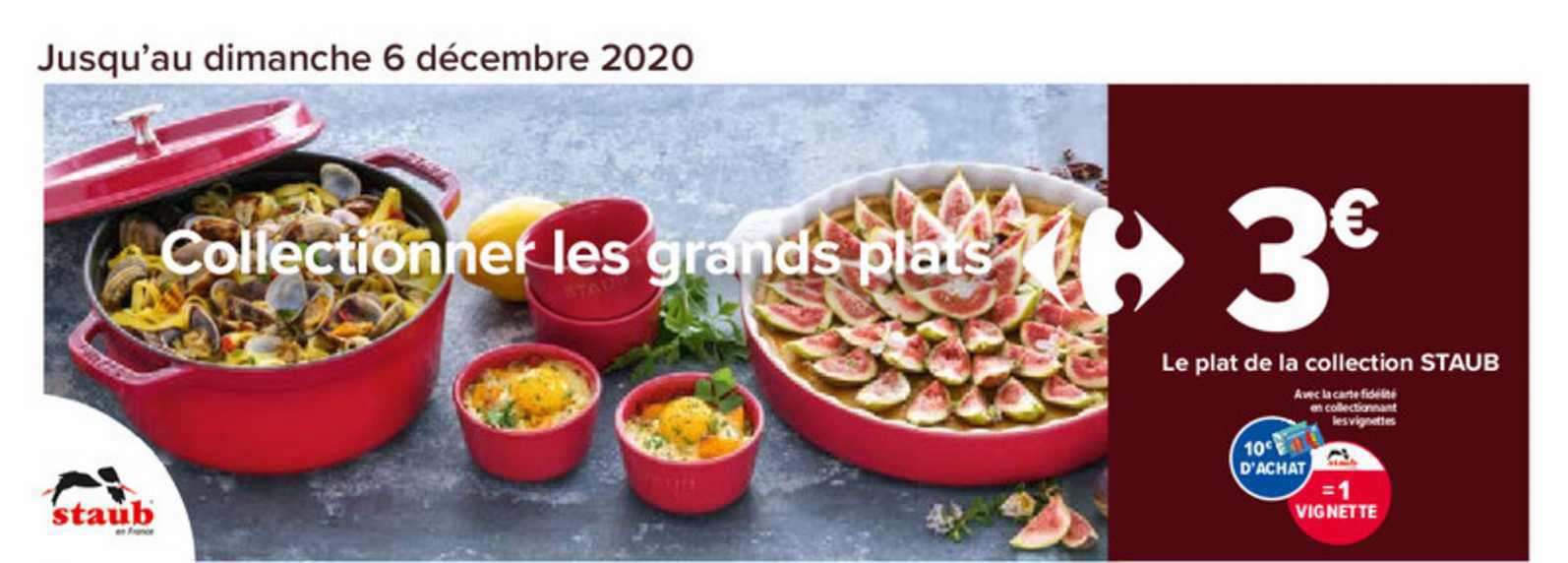 collectionner les grands plats staub